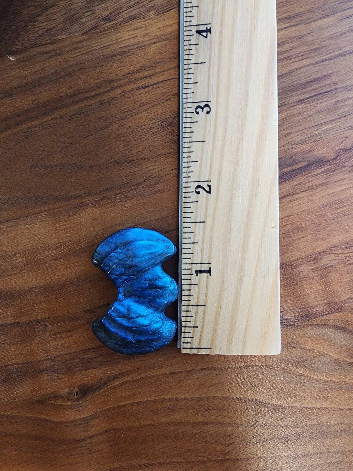 Labradorite Mini Bats | Cute Flashy Lab Bat Carvings | Rainbow | Cute Halloween Crystals | Spooky Season Crystal | Intuitively Chosen