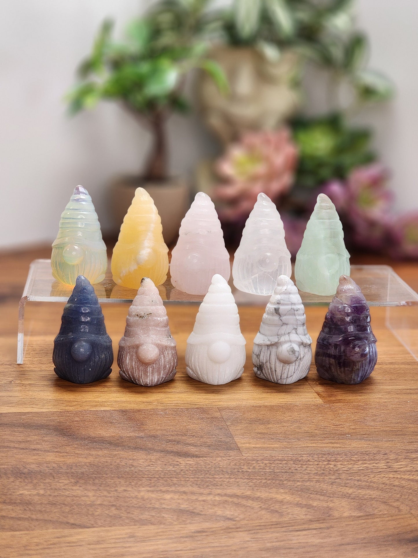Crystal Gnome Collection: 10-Piece Starter Set, Intuitively Chosen