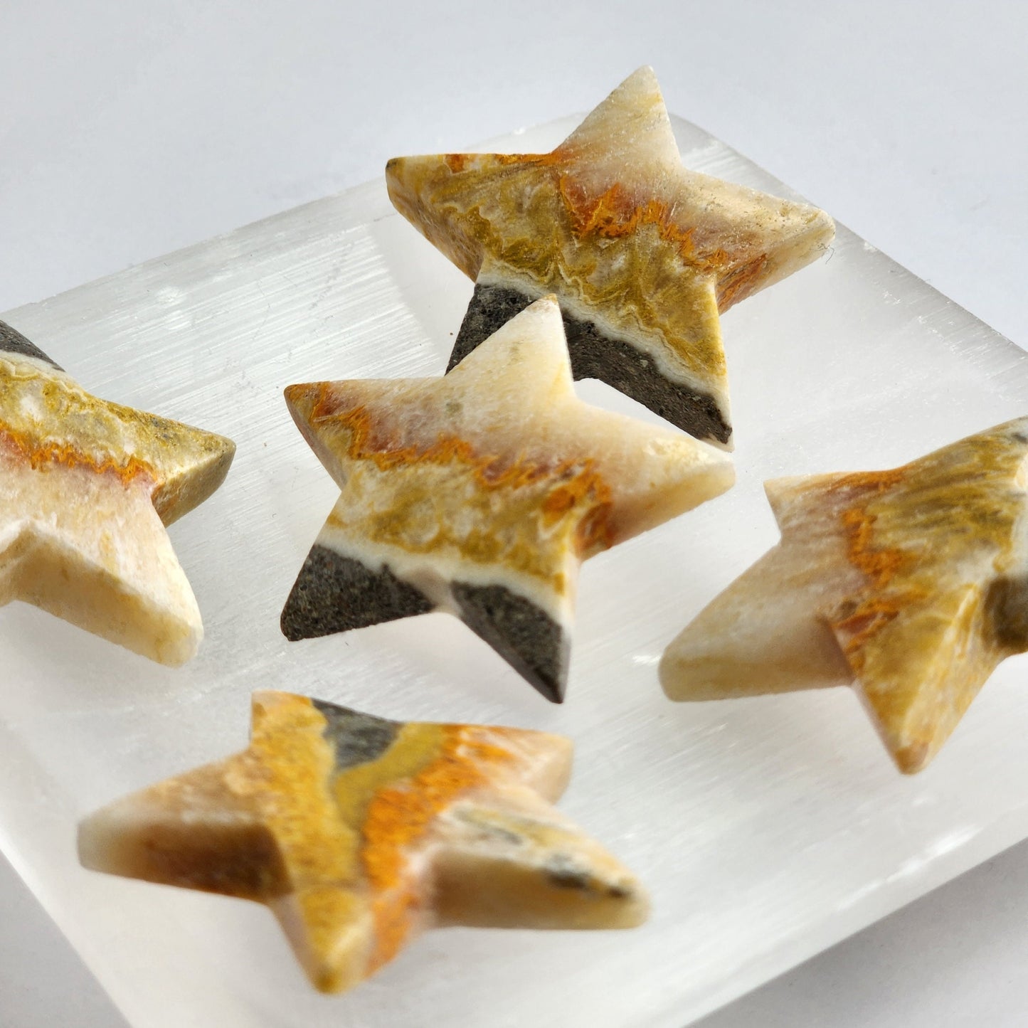 Bumblebee Jasper Stars! NATURAL, aka Eclipse Jasper. Inutitively Chosen for you!
