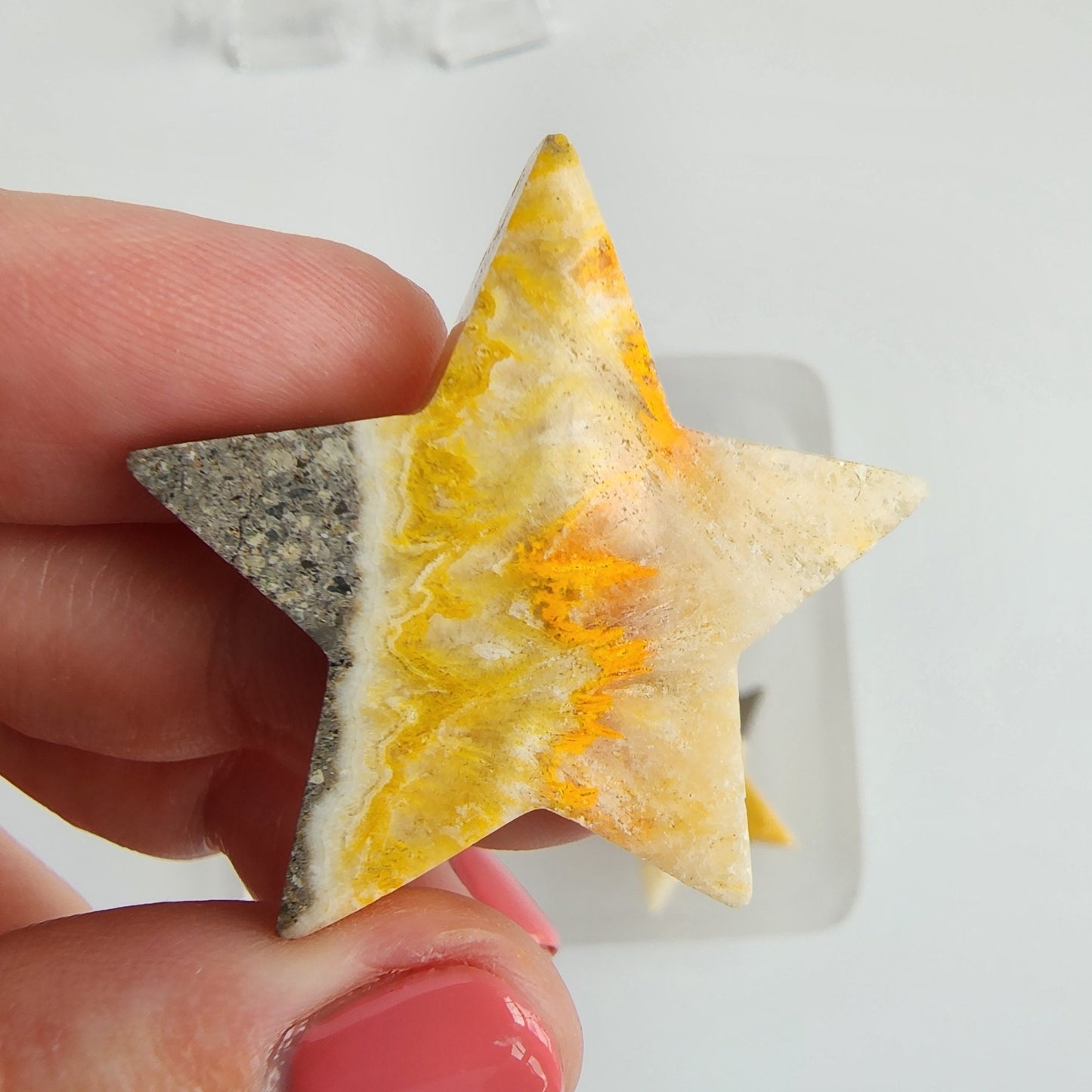 Bumblebee Jasper Stars! NATURAL, aka Eclipse Jasper. Inutitively Chosen for you!