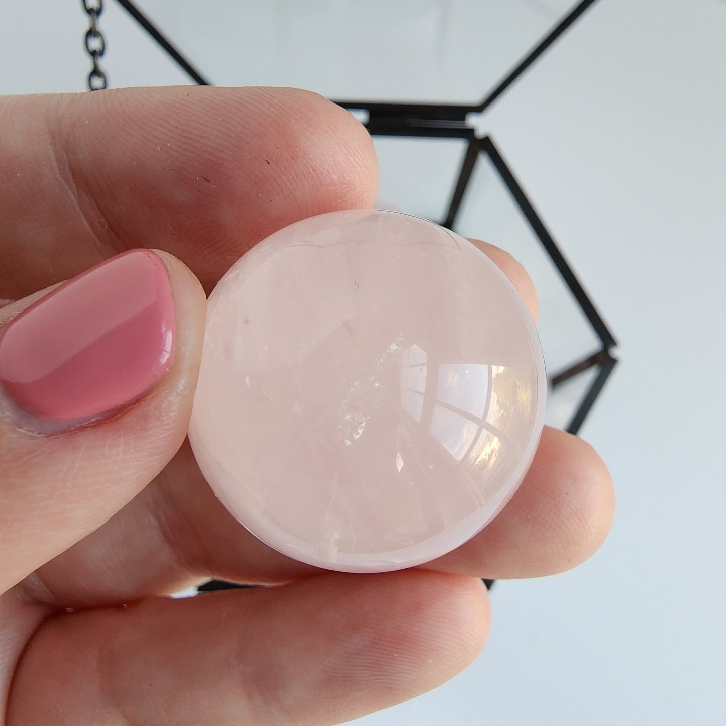 Rose Quartz Spheres, Some with Rainbow! Small size. Intuitively chosen just for you!