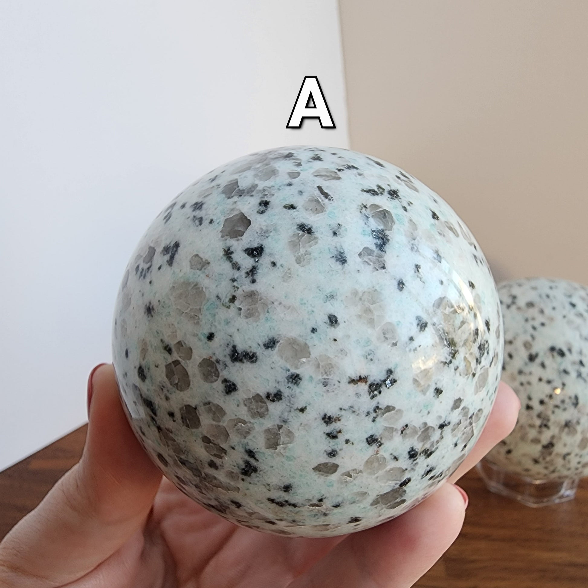 Large Kiwi Jasper Spheres | Choose Your Own Crystal! | Over 1 pound spheres |