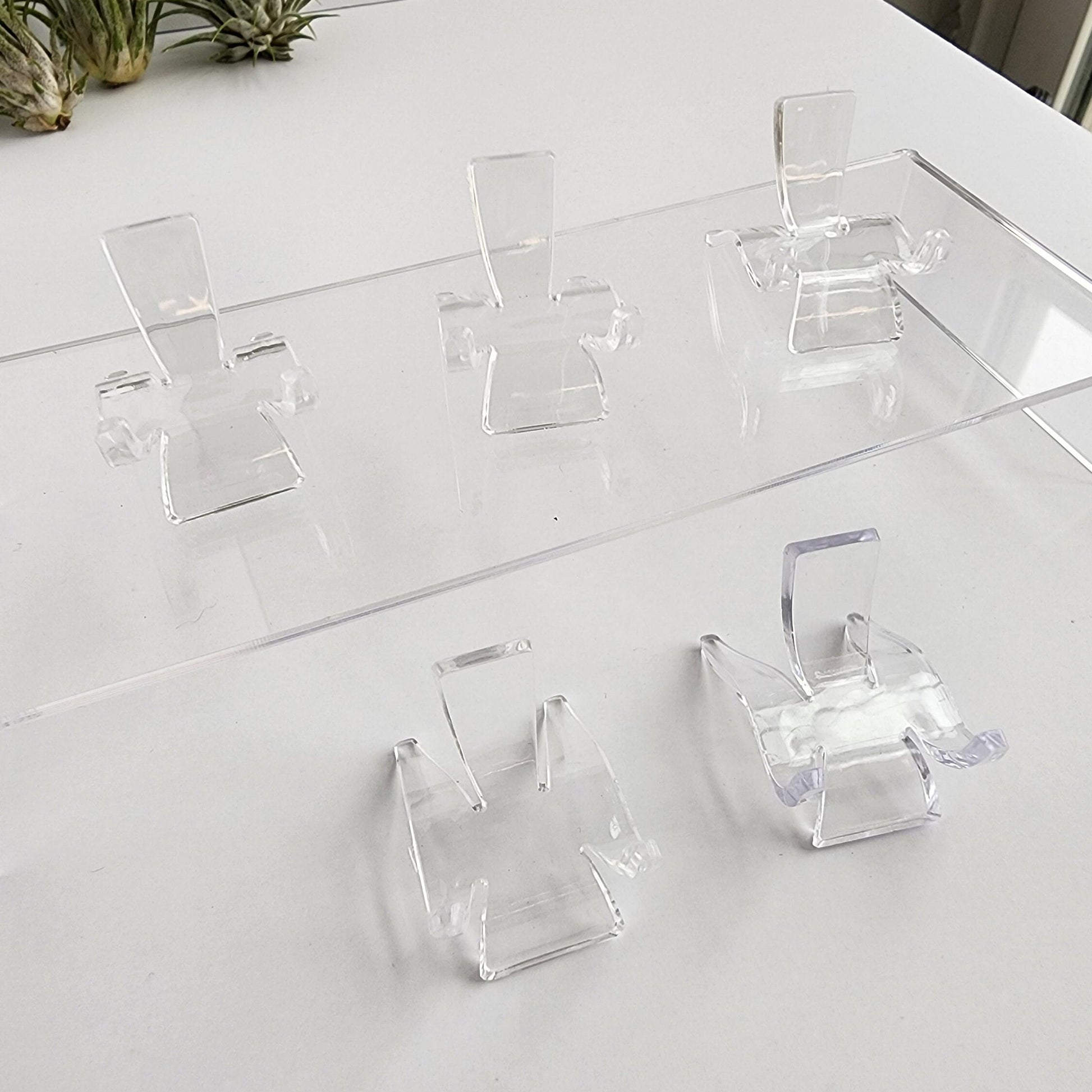 Acrylic Stands | Display Stands for Slabs, Hearts, Stars, Butterflies, and Specimens