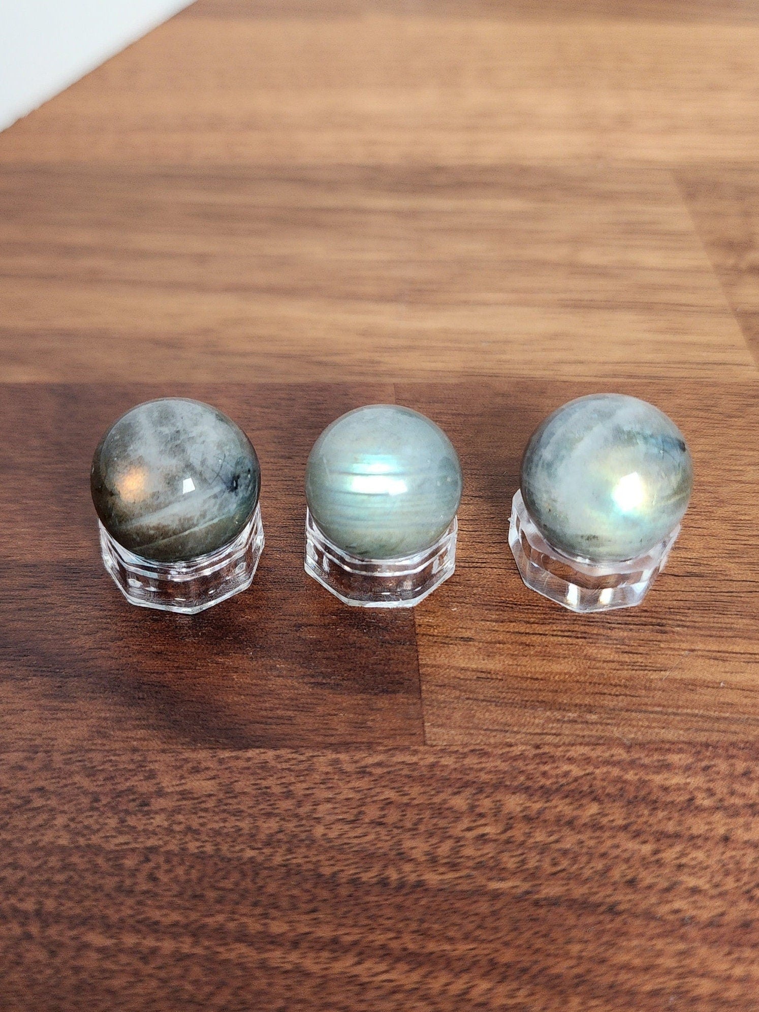 Labradorite Mini Sphere | High Quality | Flashy Crystal Ball | Small Sphere Collections | Intuitively Chosen