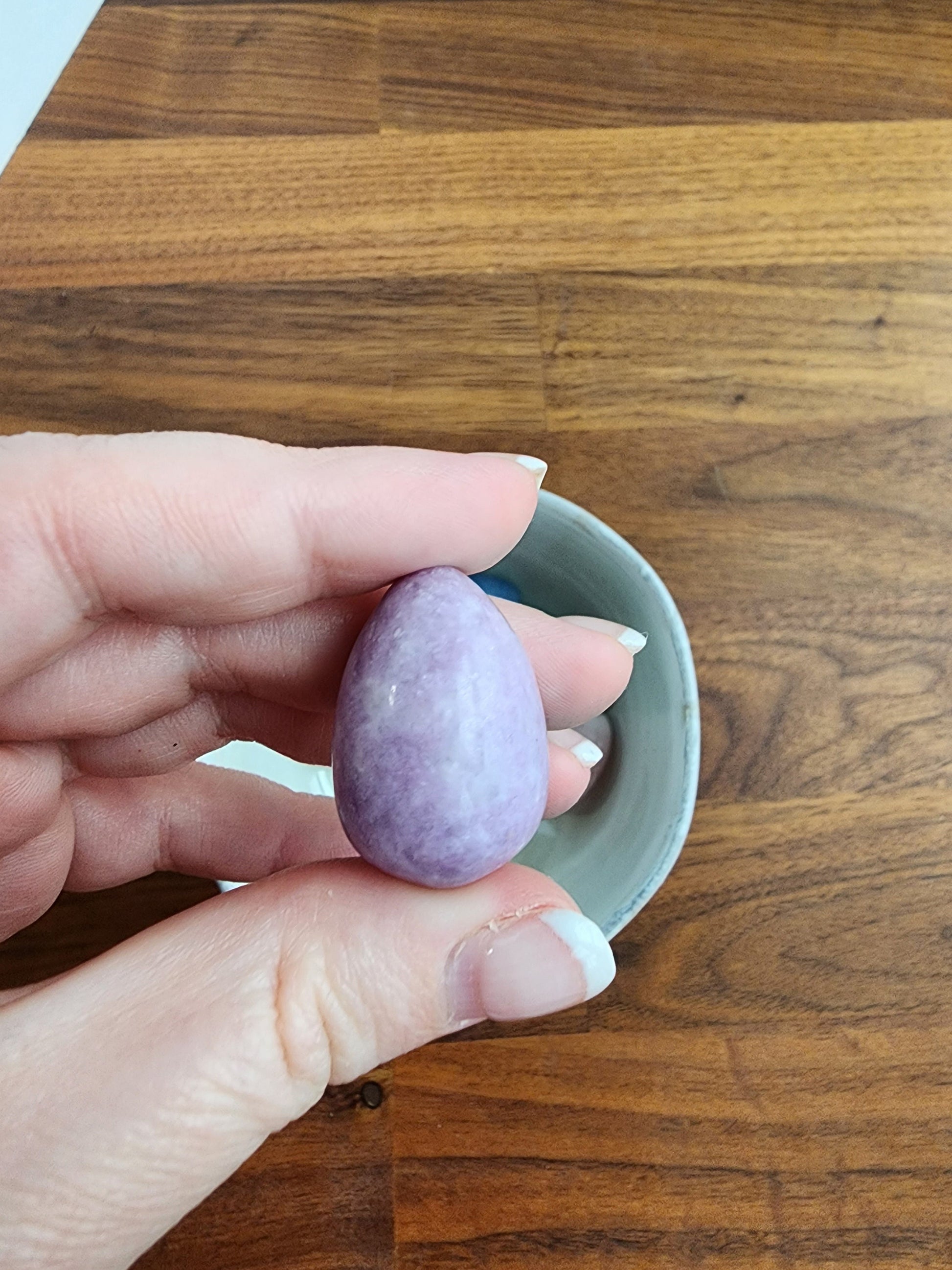 Crystal Easter Eggs | Mini Eggs in Pastels! | Lepidolite, Green & Blue Aventurine, Golden Healer, Rose Quartz, Kiwi Jasper, and Howlite