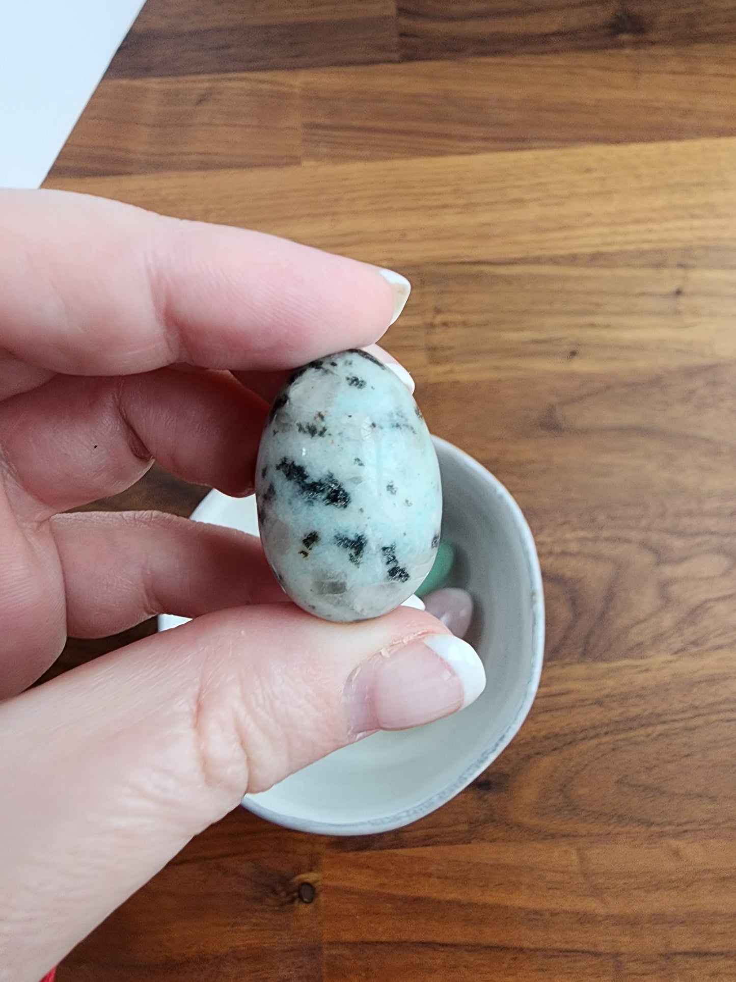 Crystal Easter Eggs | Mini Eggs in Pastels! | Lepidolite, Green & Blue Aventurine, Golden Healer, Rose Quartz, Kiwi Jasper, and Howlite