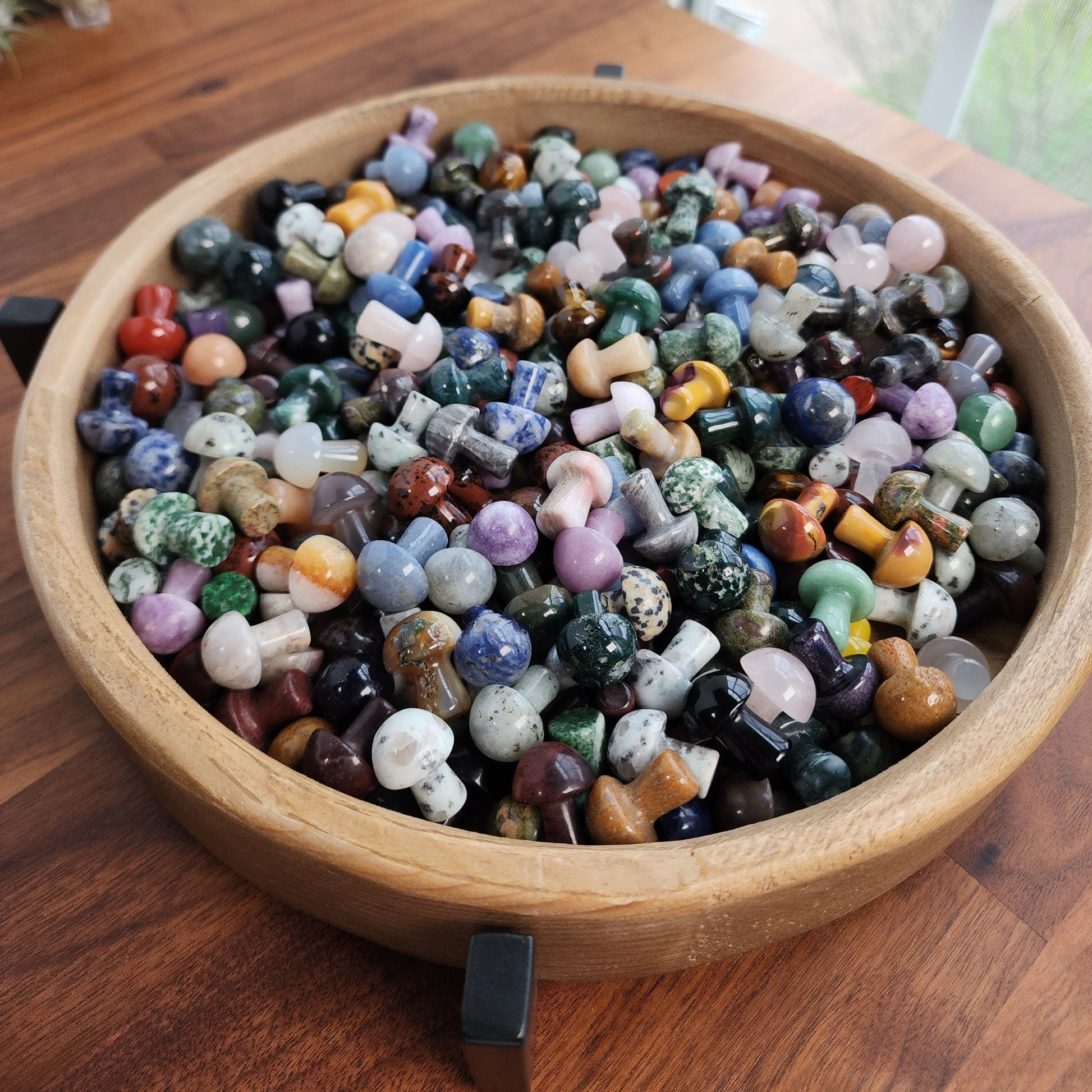 Mystery Crystal Mushrooms | Mushies | Mushroom Crystals | Over 20 Varieties | Intuitvely Chosen