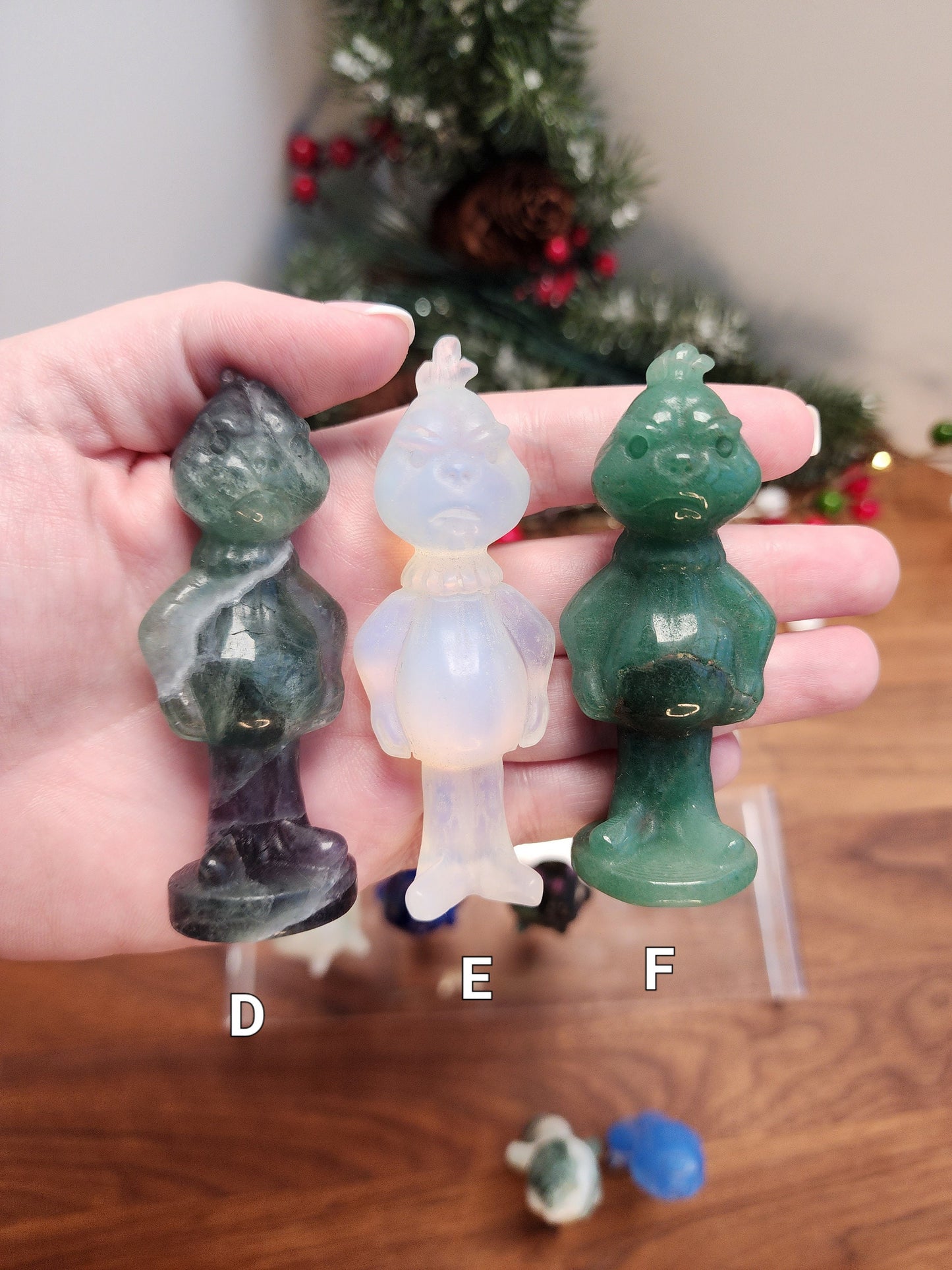 Misfits Mean One Carving | Fun New Colors! | Christmas Crystals | 3D Crystal TV Cartoon Character | Cool Kids Decor | Only One Available