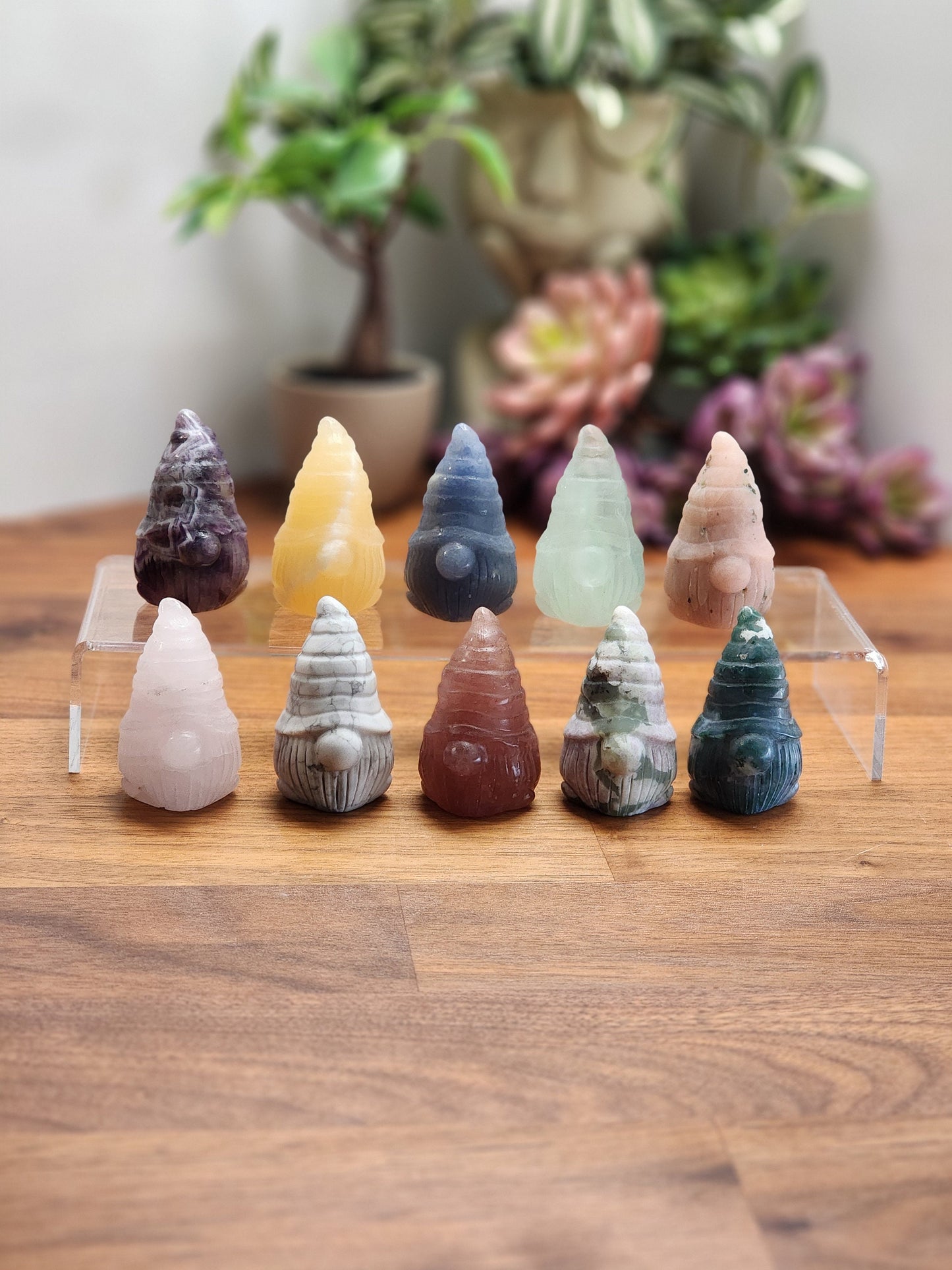Crystal Gnome Collection: 10-Piece Starter Set, Intuitively Chosen