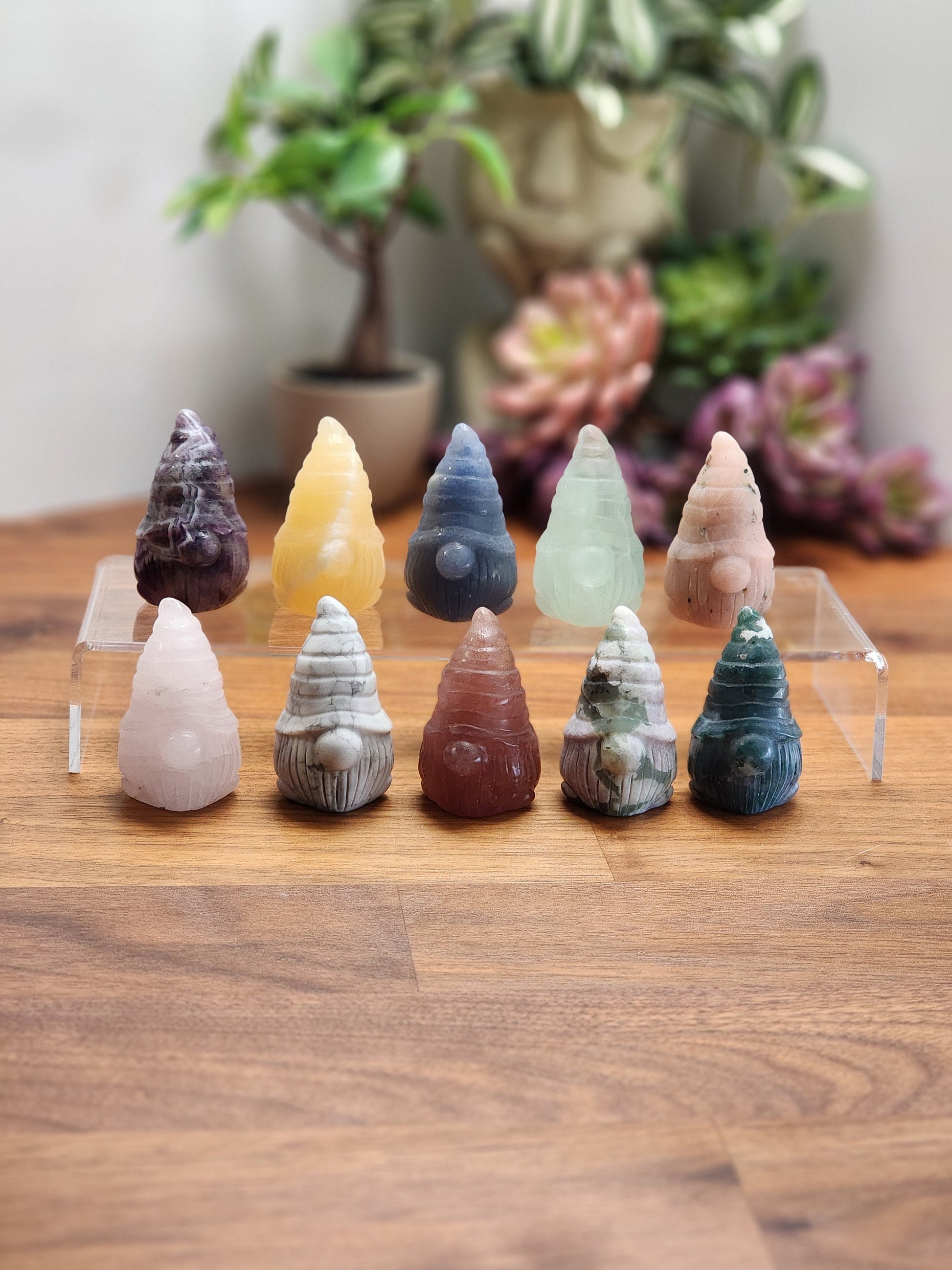Crystal Gnome Collection: 10-Piece Starter Set, Intuitively Chosen