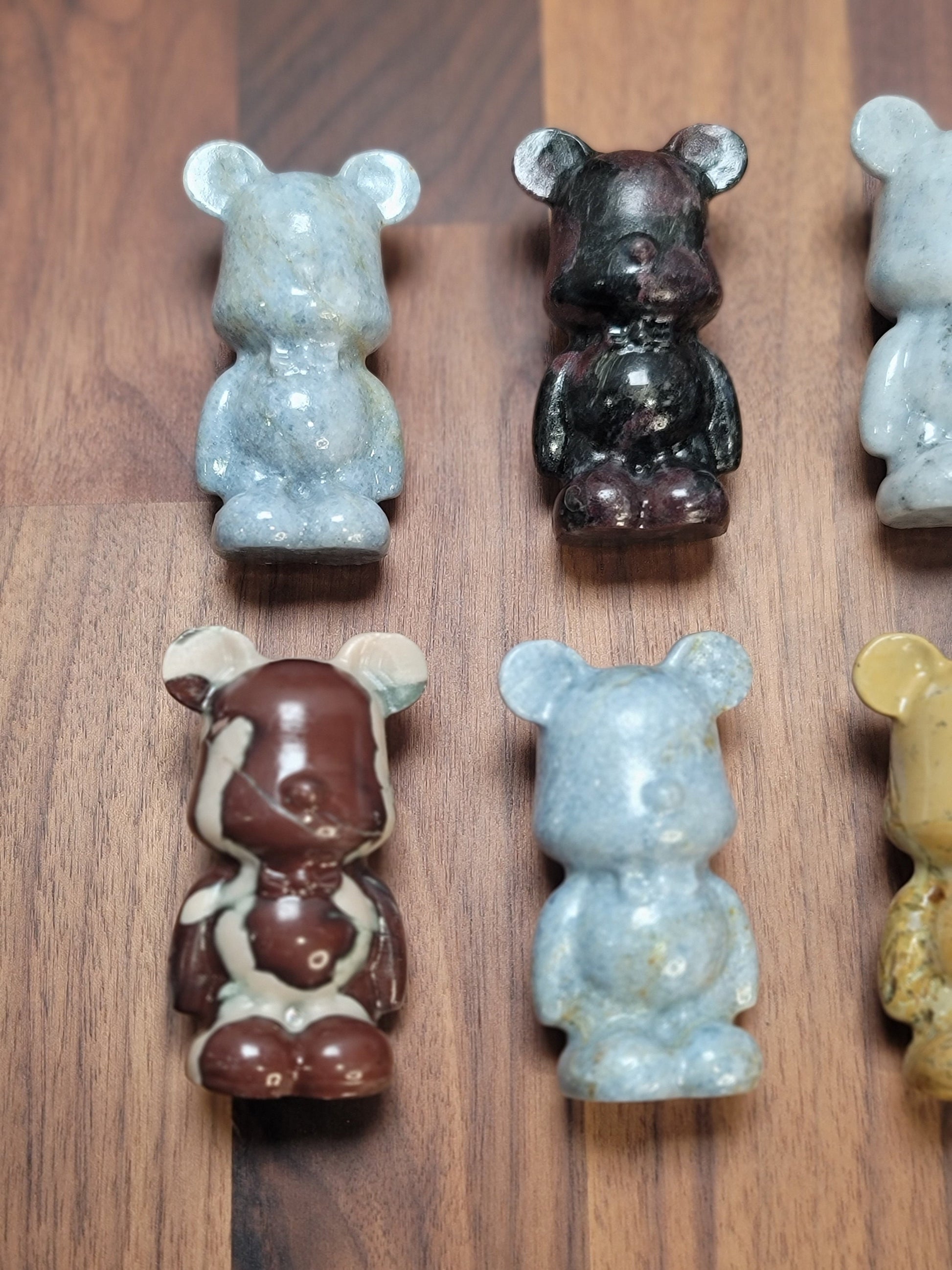 Cool Crystal Bears | Medium Size | Blue, Red, Green, Zebra, Yellow | Intuitively Chosen