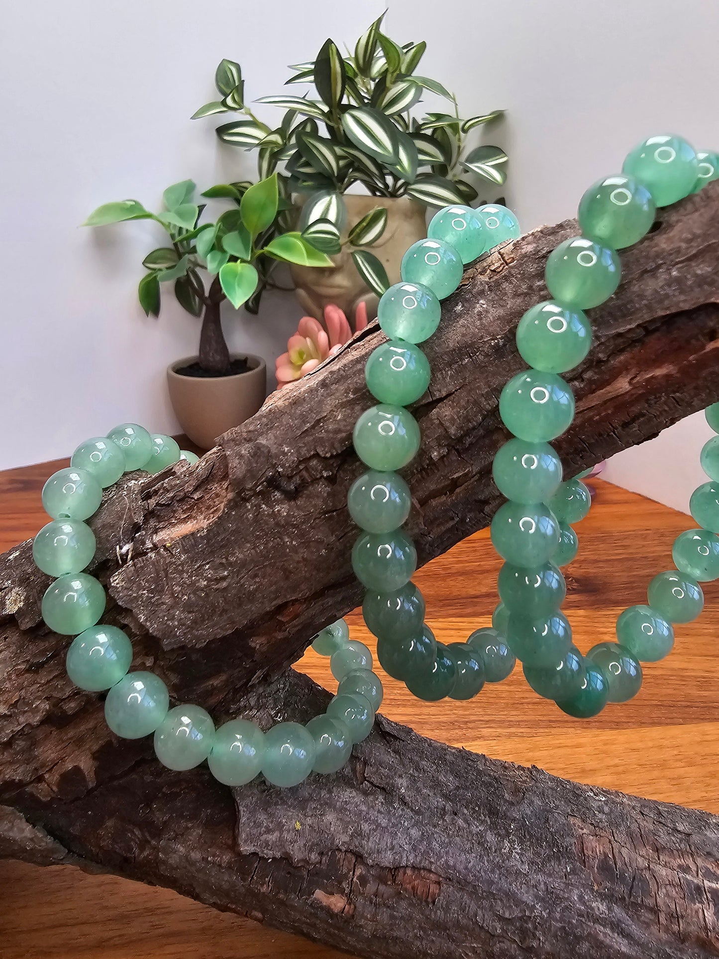 Green Aventurine | 8MM Crystal Bracelet Favorites | Lucky Girl Crystal Confetti Add On | St Patrick's Day Jewelry | Avoid the Pinch!