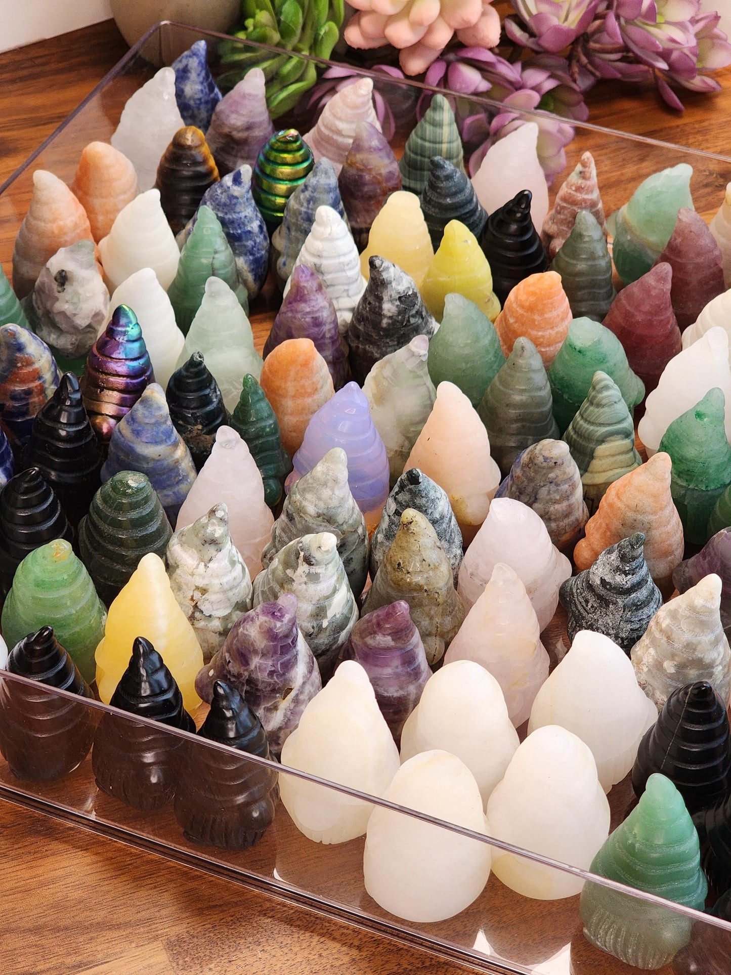 Imperfect Crystal Gnomes | Surprise Mystery Crystal Picks! | Adorable Wizard Misfits | Slight Chips, cracks, sizing or discoloration