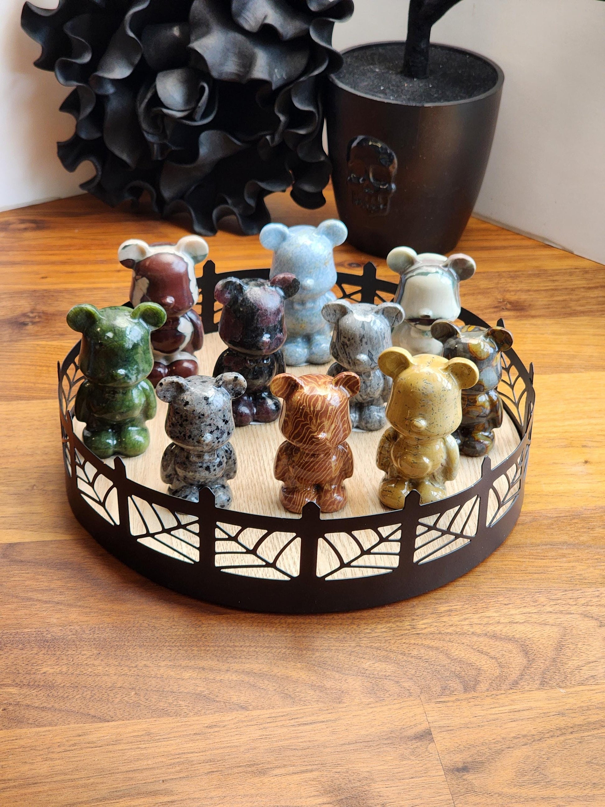 Cool Crystal Bears | Medium Size | Blue, Red, Green, Zebra, Yellow | Intuitively Chosen