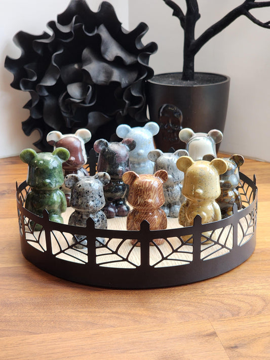 Cool Crystal Bears | Medium Size | Blue, Red, Green, Zebra, Yellow | Intuitively Chosen