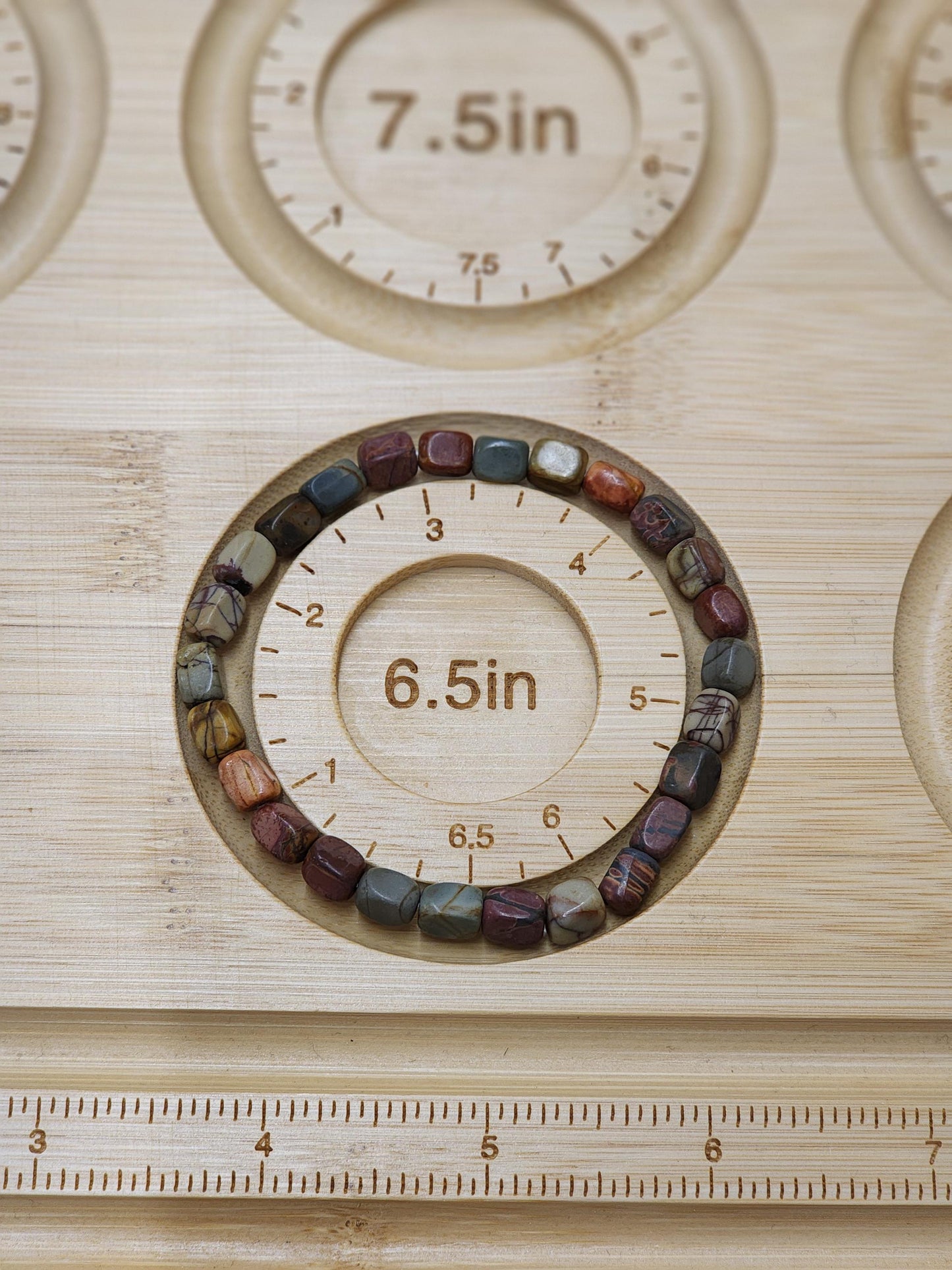 Red Picasso Jasper: Nugget Style Beads 5-8mm | Autumn Leaf Tones | Yellow, Green, Orange and Gray Patterns | Unique Fall Outfit Accessories