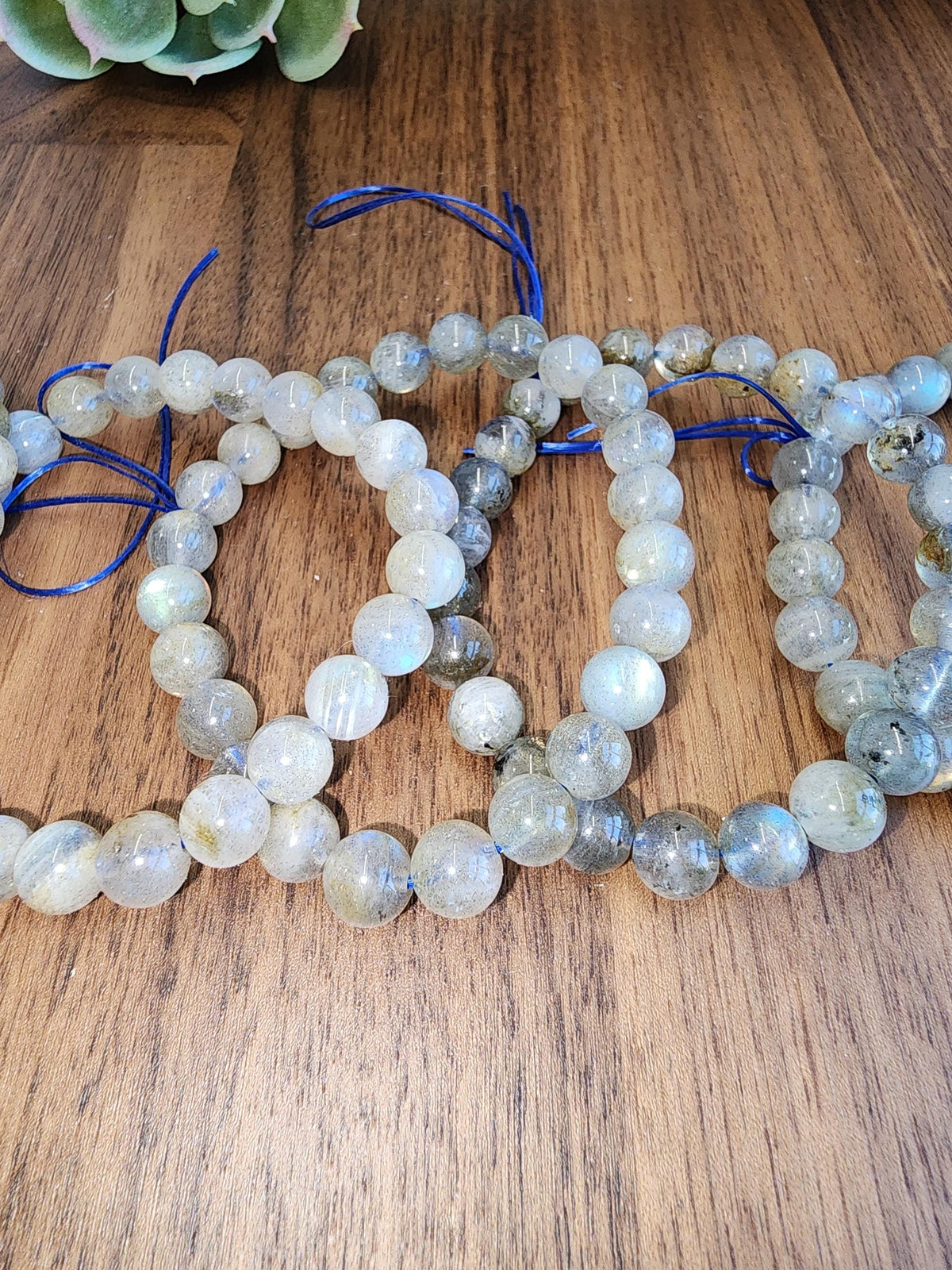 Inv - High Quality Labradorite Bracelet: 7.5mm Dainty Crystal Jewelry | Rainbow Flash in Pink Purple Yellow Green Blue | Northern Lights Gem