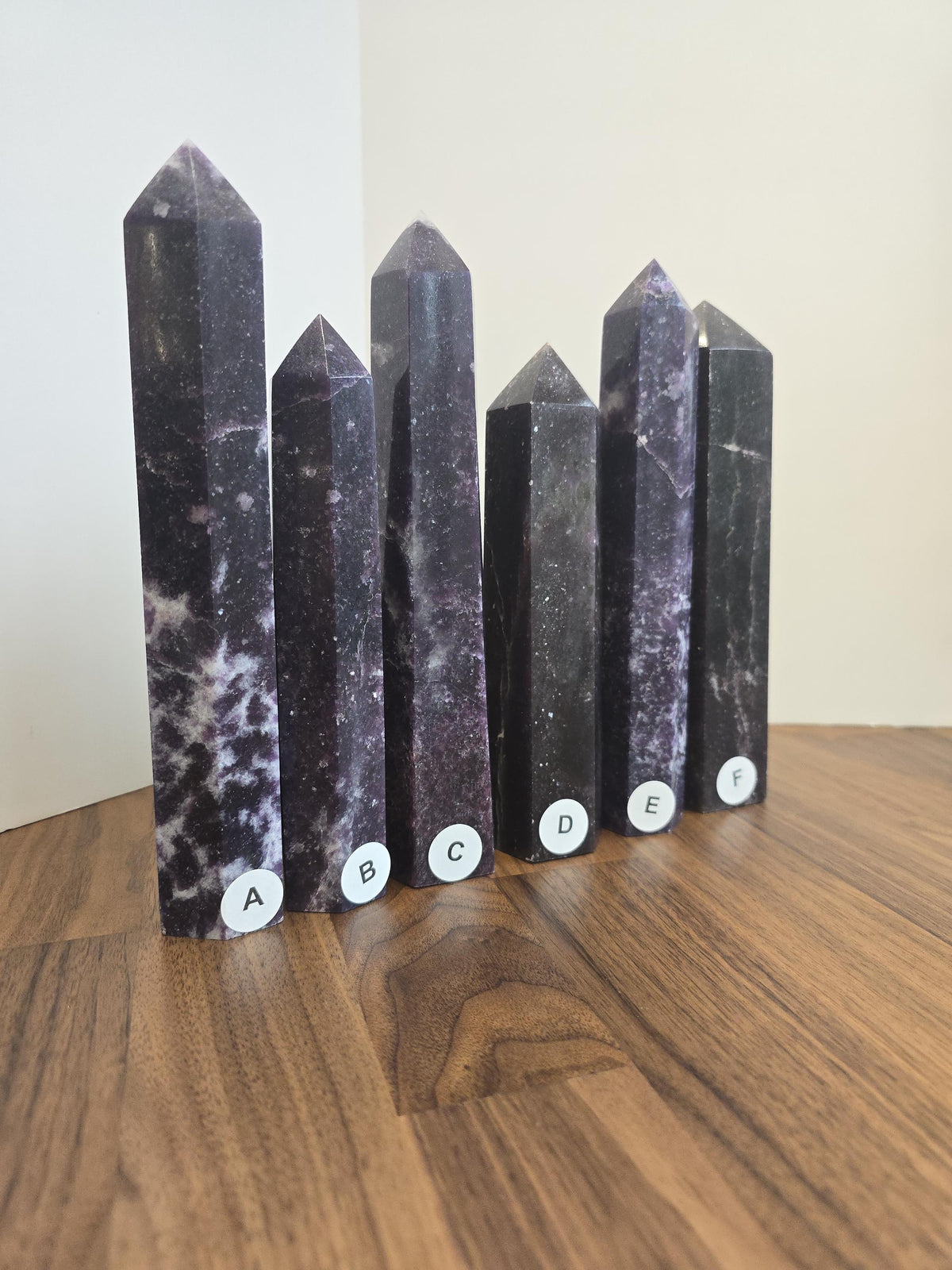 Unicorn Stone Tower: Lepidolite, Pink Tourmaline & Smokey Quartz Crystal Point
