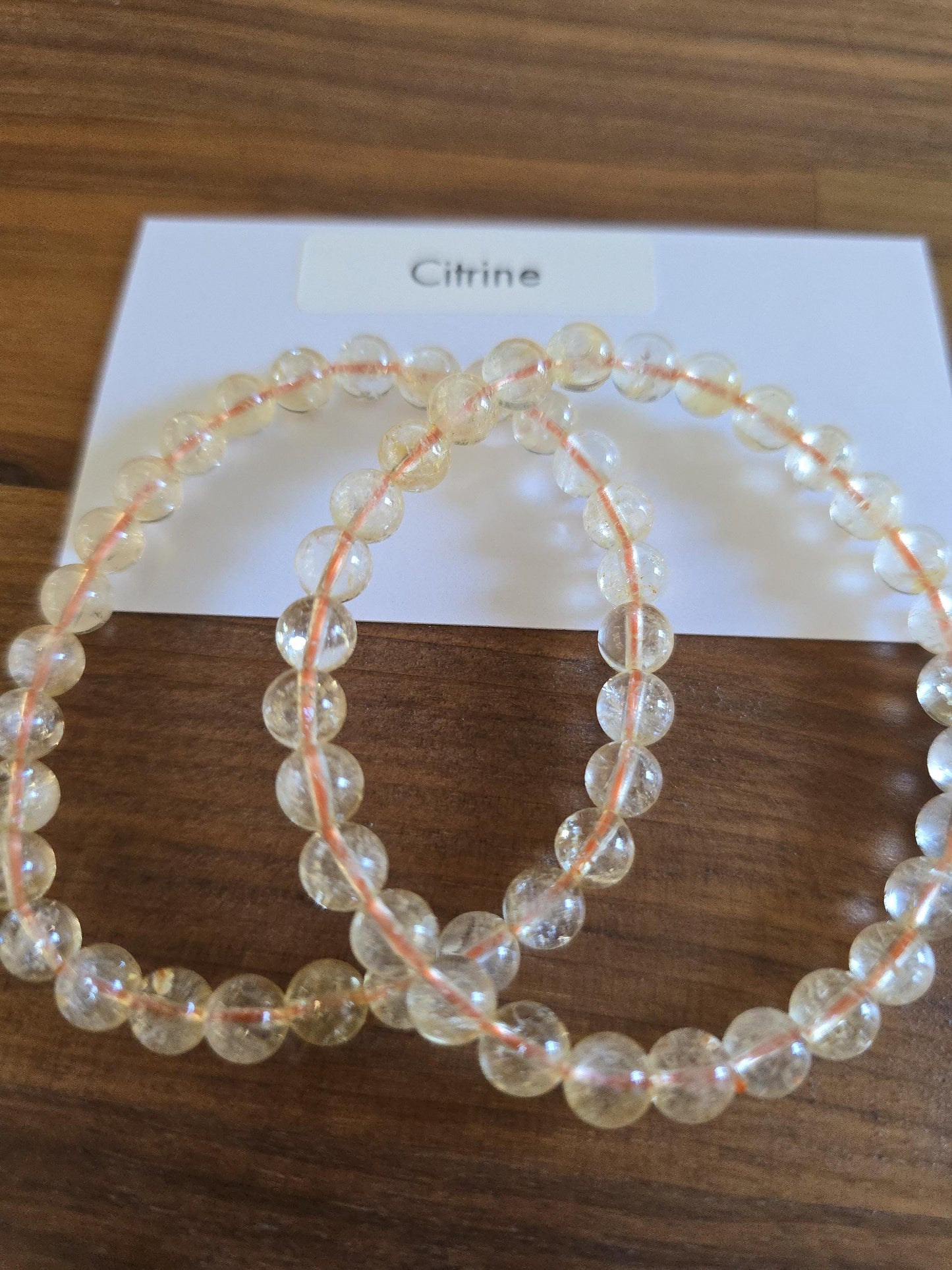 Crystal Bracelets: 6MM Dainty Medium Natural Colorful Stone or Wood Beads | Small Cutesy Gifts for Friends, Family, Teacher, Little Rewards
