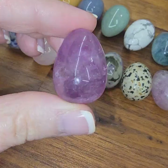 Crystal Easter Eggs: Mini Pastel Stones for Spring Decor