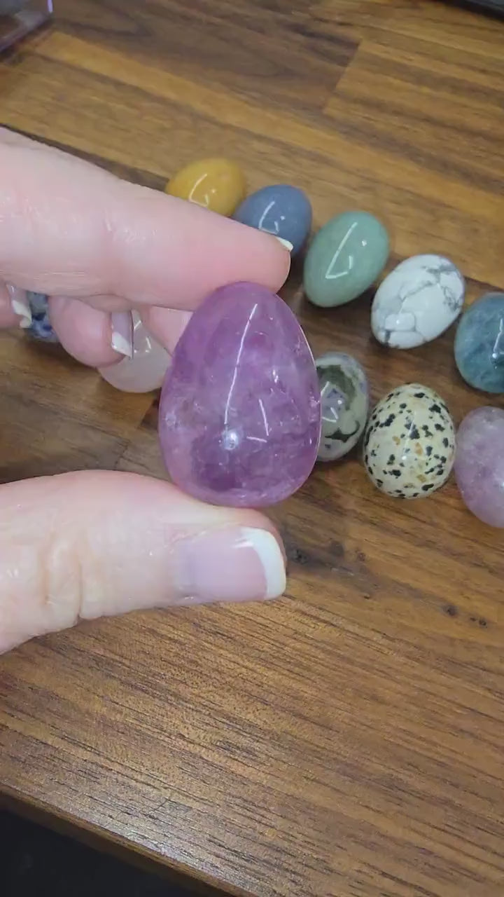 Crystal Easter Eggs: Mini Pastel Stones for Spring Decor