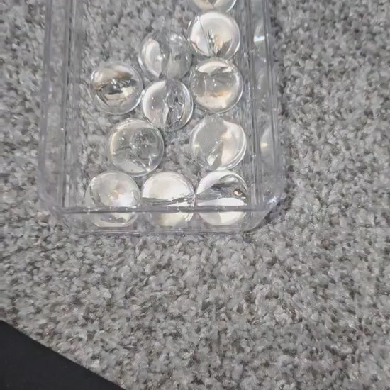 Crackle Quartz Mini Sphere: Crystal Gazing Stone Ball