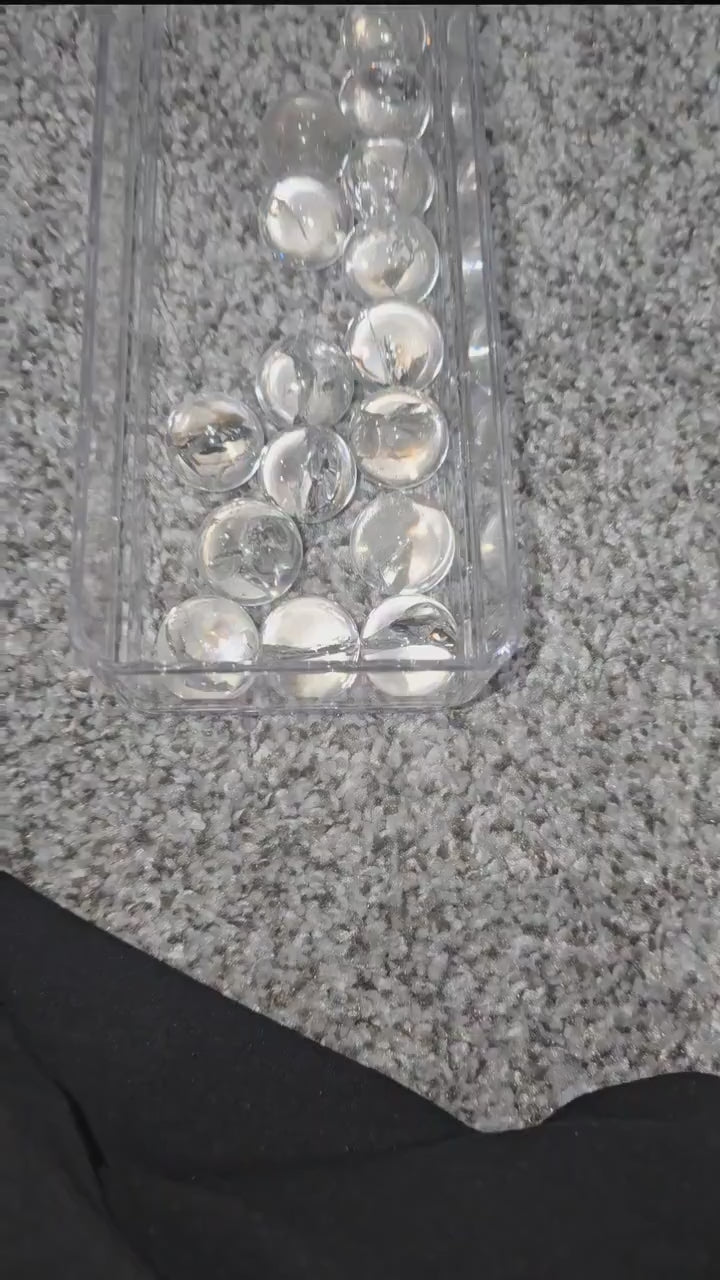 Crackle Quartz Mini Sphere: Crystal Gazing Stone Ball