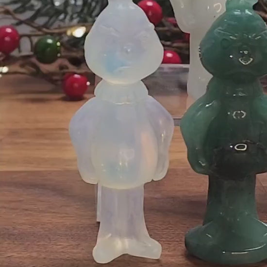 Mean One Crystal Carving: Christmas TV Character Decor