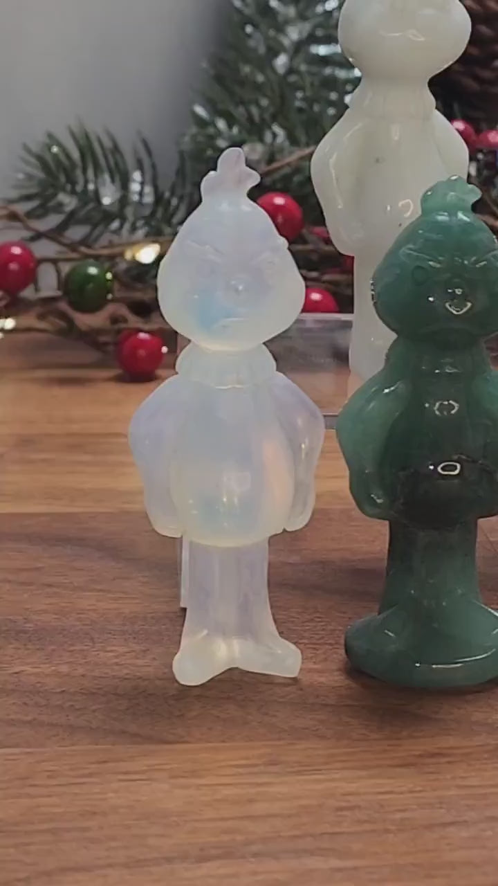 Mean One Crystal Carving: Christmas TV Character Decor