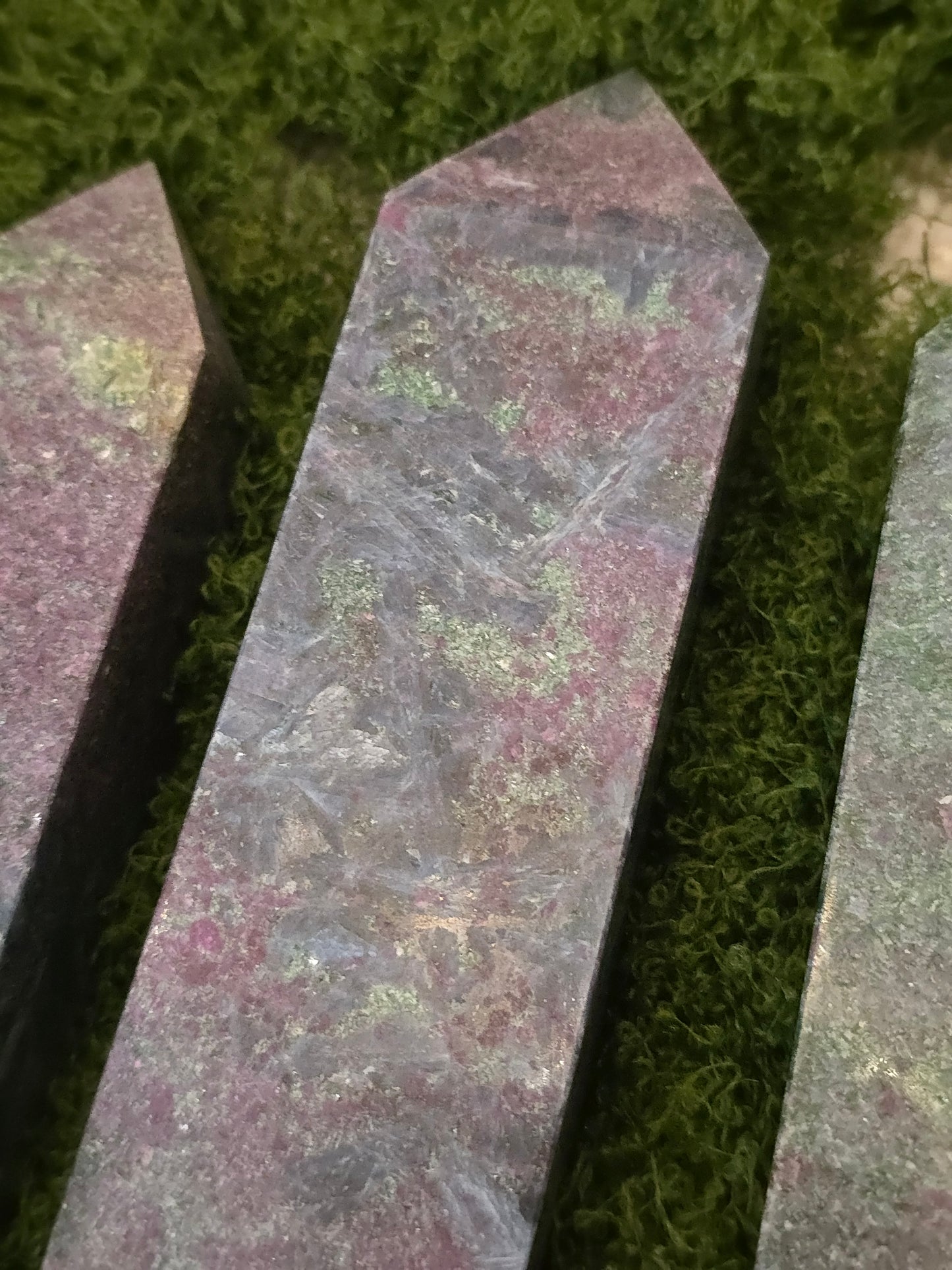Rare Ruby Kyanite, Fuschite, Zoisite Tower "A"